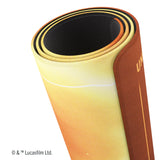 Star Wars Unlimited Fett's Firespray Game MAT - Officially Licensed, Full-Color Printed, Playmat, Slip-Resistant 24" by 14" Rubber Mat, Compatible with TCGs & LCGs, Made by Gamegenic