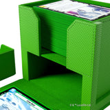 Gamegenic Star Wars Unlimited DECK POD - Elevate Your Gaming Experience! Premium Deck Box, Holds 60 Double-Sleeved Cards, Designed for the Star Wars Unlimited TCG, Green Color, Made