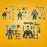 Super7 ULTIMATES! Teenage Mutant Ninja Turtles Guerrilla Gorilla - 8" TMNT Action Figure with Accessories Classic Cartoon Collectibles