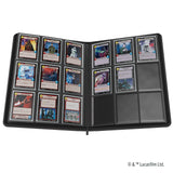 Star Wars Unlimited Zip-Up Album 18-Pocket - Officially Licensed Card Organizer for 360 Double-Sleeved Cards, Hexafyber Surface & Zipper Closure, Black Color, Made by Gamegenic