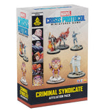 **PRE-OREDER** Marvel: Crisis Protocol Criminal Syndicate Affiliation Pack - Includes Kingpin, Hood, Bullseye & M.O.D.O.K., Tabletop Miniatures Superhero Game, Ages 14+, 2 Players, 90 Min Playtime