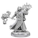 WizKids WZK75071 Male Dungeons & Dragons Frameworks Wave 1 Human Cleric Miniatures