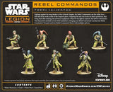 Atomic Mass Games Star Wars Legion Rebel Commandos Unit Expansion - Tabletop Miniatures Game, Strategy Game for Kids and Adults, Ages 14+, 2 Players, 90 Min Playtime, Made