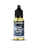 VALLEJO: TRUE METALLIC METAL: RADIANT YELLOW - LIGHT (18 ML)