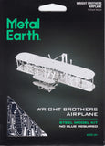 Metal Earth Wright Brothers Airplane 3D Metal Model Kit Fascinations