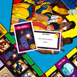 Monopoly: X-Men '97 Edition Board Game, Buy, Sell, Trade Iconic Mutants Like Wolverine, Magneto, Rogue & More, Featuring 6 Custom X-Men Themed Tokens, Officially Licensed Merchandise and Collectible