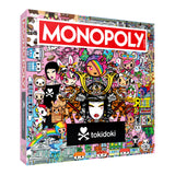 MONOPOLY: tokidoki Board Game, Buy, Sell & Trade Characters like Donutella, Mozzarella, & Stellina, Includes 6 Collectible Mover Tokens - Cactus Dog, Sirena, Adios & More,Official tokidoki merchandise