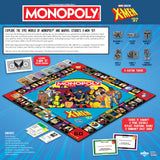 Monopoly: X-Men '97 Edition Board Game, Buy, Sell, Trade Iconic Mutants Like Wolverine, Magneto, Rogue & More, Featuring 6 Custom X-Men Themed Tokens, Officially Licensed Merchandise and Collectible