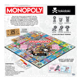 MONOPOLY: tokidoki Board Game, Buy, Sell & Trade Characters like Donutella, Mozzarella, & Stellina, Includes 6 Collectible Mover Tokens - Cactus Dog, Sirena, Adios & More,Official tokidoki merchandise