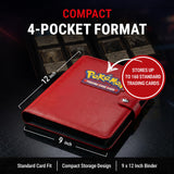 Ultra-Pro Pokemon: Premium Snap Binder - Red