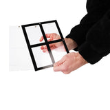 BCW Magnetic 4-Card Holder - 35 PT. Black Border