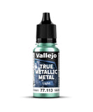 VALLEJO: TRUE METALLIC METAL: BEETLE GREEN - LIGHT (18 ML)