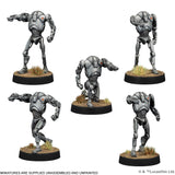 Atomic Mass Games Star Wars Legion B2 Super Battle Droids Unit Expansion - Tabletop Miniatures Game, Strategy Game for Kids and Adults, Ages 14+, 2 Players, 90 Min Playtime, Made