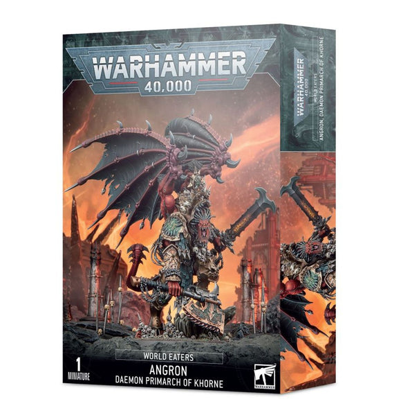 Warhammer 40k : World Eaters - Angron, Daemon Primarch of Khorne