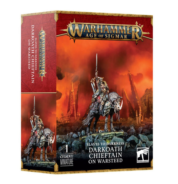 (Pre Order) Warhammer Age of Sigmar: DarkOath Chieftain on Warsteed