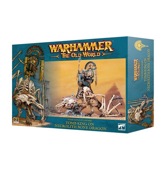 Warhammer: The Old World - Tomb King on Necrolith Bone Dragon