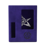 Arkham Horror Investigator Deck Tome, Purple | Premium Deck Box