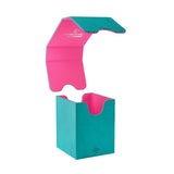 GAMEGENIC: SQUIRE 100+ XL CONVERTIBLE TEAL AND PINK