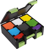 GAMEGENIC: GAME CASTLE CASE: BLACK AND GREEN