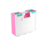 GAMEGENIC: GAME CASTLE CASE: PINK AND TEAL