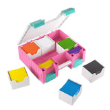 GAMEGENIC: GAME CASTLE CASE: PINK AND TEAL