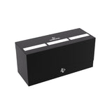Gamegenic Triple Deck Holder 300+ XL - Compact Storage Solution for Three Decks or 300 Double-Sleeved Cards, Includes Three Removable Deck Holders, Black Color, Made