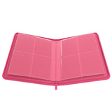 Zip-Up Album 8-Pocket Pink
