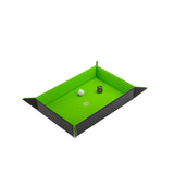 Magnetic Dice Tray - Take Control of Your Roll! Compact and Versatile Dice Tray for Tabletop Games and Board Games, Rectangular Shape, Black/Green Color, Made by Gamegenic