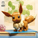 LEGO Pokémon Eevee - Collectible Building Set for Adults, Ages 18+ - Posable Pokémon Figure for Display - Desk, Bookshelf or Home Office Decor - Gift for Men & Women - 72151