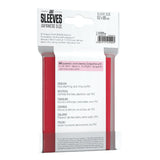 Just Sleeves: Japanese Size - Red (60)