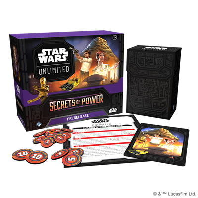 [PRE-ORDER] Star Wars: Unlimited - Secrets Of Power: Prerelease Box (Expected Release 10/31/25)