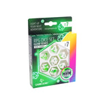 Gamegenic RPG Dice Set - 7 Count  - Toxic Stones