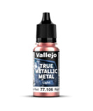 VALLEJO: TRUE METALLIC METAL: RUBY RED - LIGHT (18 ML)