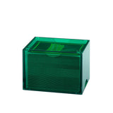 Dragon Shield Deckbox: 100+ Strongbox- Clear Green