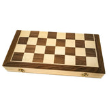 Wooden Folding Chess/Checkers/Backgammon Set 40cm