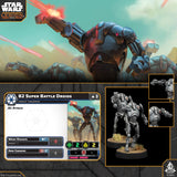 Atomic Mass Games Star Wars Legion B2 Super Battle Droids Unit Expansion - Tabletop Miniatures Game, Strategy Game for Kids and Adults, Ages 14+, 2 Players, 90 Min Playtime, Made