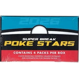 2026 Super Break Pokestars 4 Packs Per Box