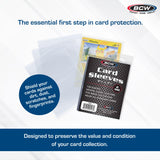BCW Standard Card Sleeves (500 Count Pack)
