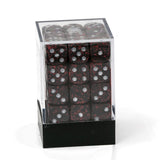Dice 36 Silver Volcano Speckled 12mm D6 Dice Block