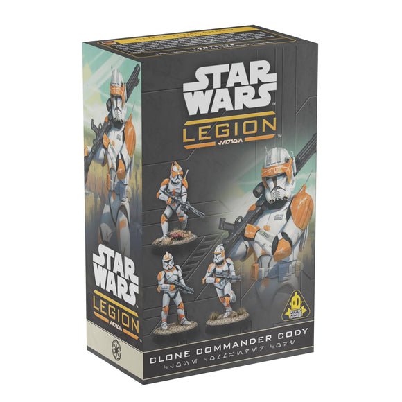 Atomic Mass Games Star Wars Legion Clone Commander Cody Expansion - Tabletop Miniatures Game, Strategy Game for Kids and Adults, Ages 14+, 2 Players, 90 Min Playtime, Made