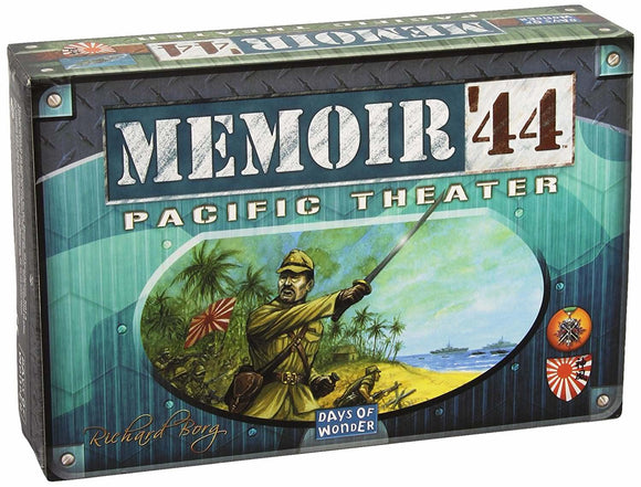 Memoir '44: Pacific Theatre Expansion Strategy Battle Board Game for Ages 8 and up, from Asmodee