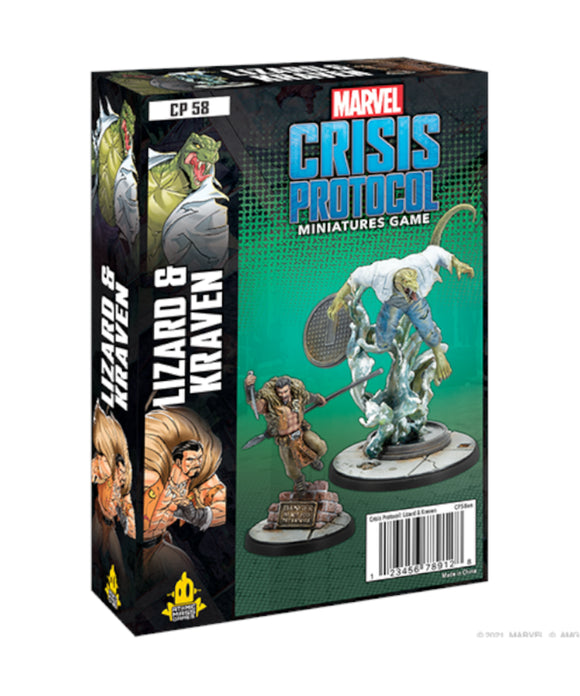 Marvel Crisis Protocol: Lizard & Kraven