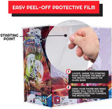 EVORETRO Booster Box Case for Pokemon Large Booster Boxes (Current) - [5 Pack] - Clear PET Plastic Protective Case - 0.50 MM Thick Stackable Storage, Keep Your Collection in Mint Condition