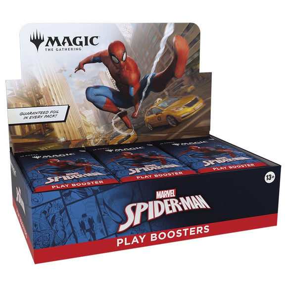 [PRE-ORDER] MAGIC THE GATHERING: SPM MARVEL'S SPIDER-MAN PLAY BOOSTER Display (30CT) (Expected Release 09/26/25)