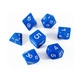 7-Set Cube Jumbo Opaque: Blue/White