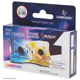 Gamegenic Magic: The Gathering Lorwyn Eclipsed Double Life Counter - Celestial Reunion Design, Premium Acrylic Dial Tracker (0–99) with Adjustable Sensitivity, Ready-to-Use MTG Life Tracker