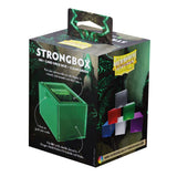 Dragon Shield Deckbox: 100+ Strongbox- Clear Green