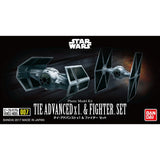 Plastic Model Kit: 007 - Tie Advanced and Fighter Set 2017