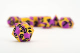 FanRoll by Metallic Dice Games 16mm Pride Sharp Edge Silicone Rubber Poly Dice Set: Intersex