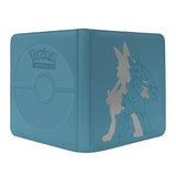Ultra Pro | Pokemon Elite Series: Lucario 12-Pocket Zippered PRO Binder | Trading Card Game Accessory| Ages 6+